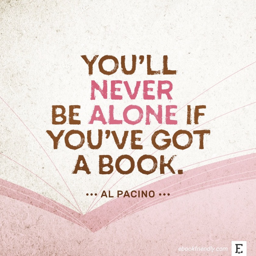 Al Pacino - best quotes on the importance of books