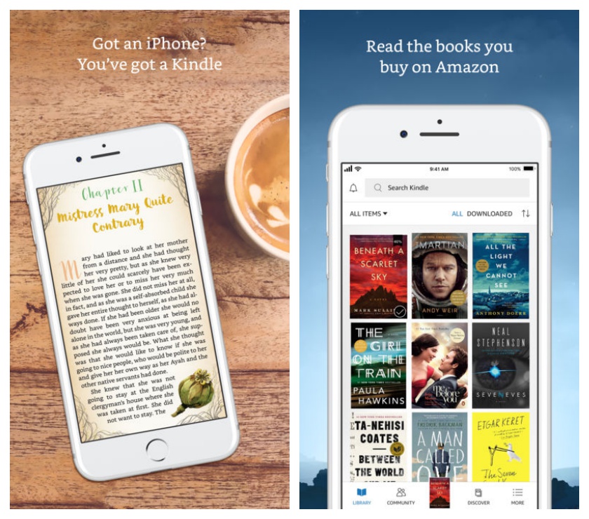 New Kindle apps for Android and iOS are all about the look