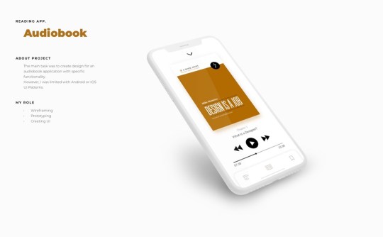 Audiobook app concept by Anna Yarovenko - image 1