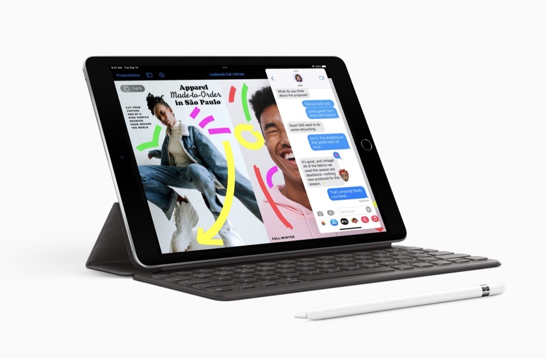 Basic 2021 iPad is compatible with Smart Keyboard