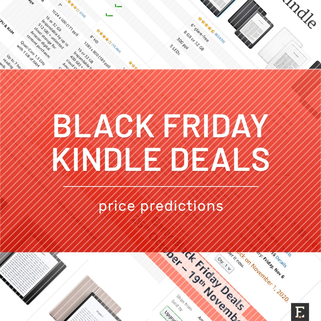 Black Friday 2020 Kindle price watch