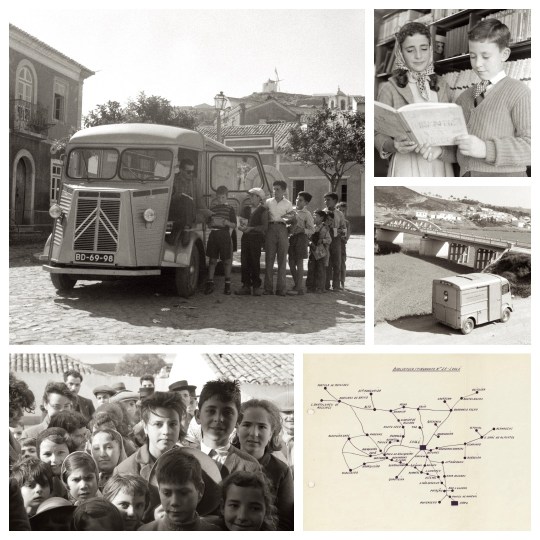 Bookmobiles of Gulbekian Foundation, Portugal, 1958-2002