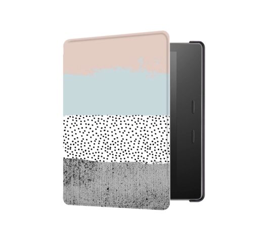 Boutique-style Amazon Kindle Oasis smart case