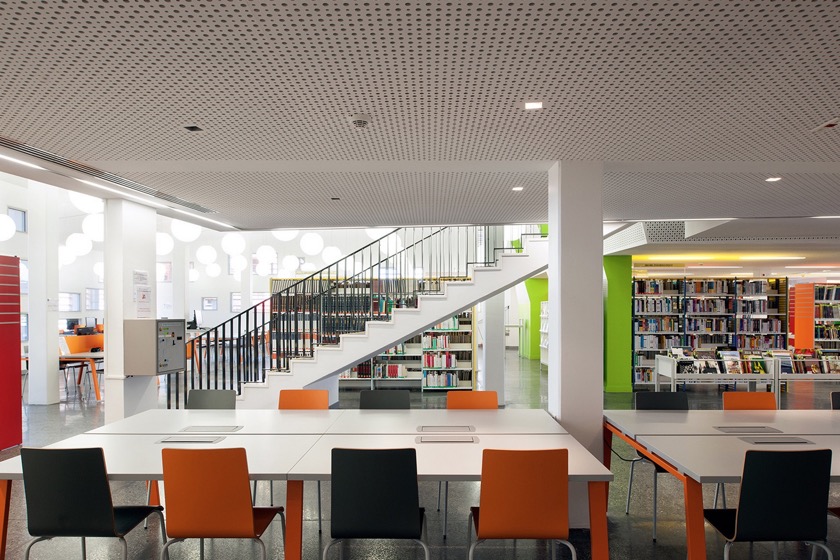 Cayenne University Library in French Guiana