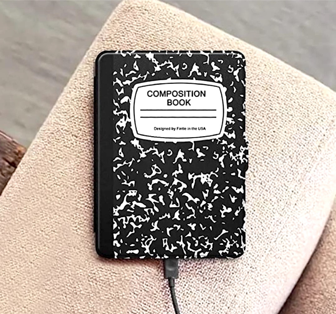 Composition Book Kindle 11 case cover