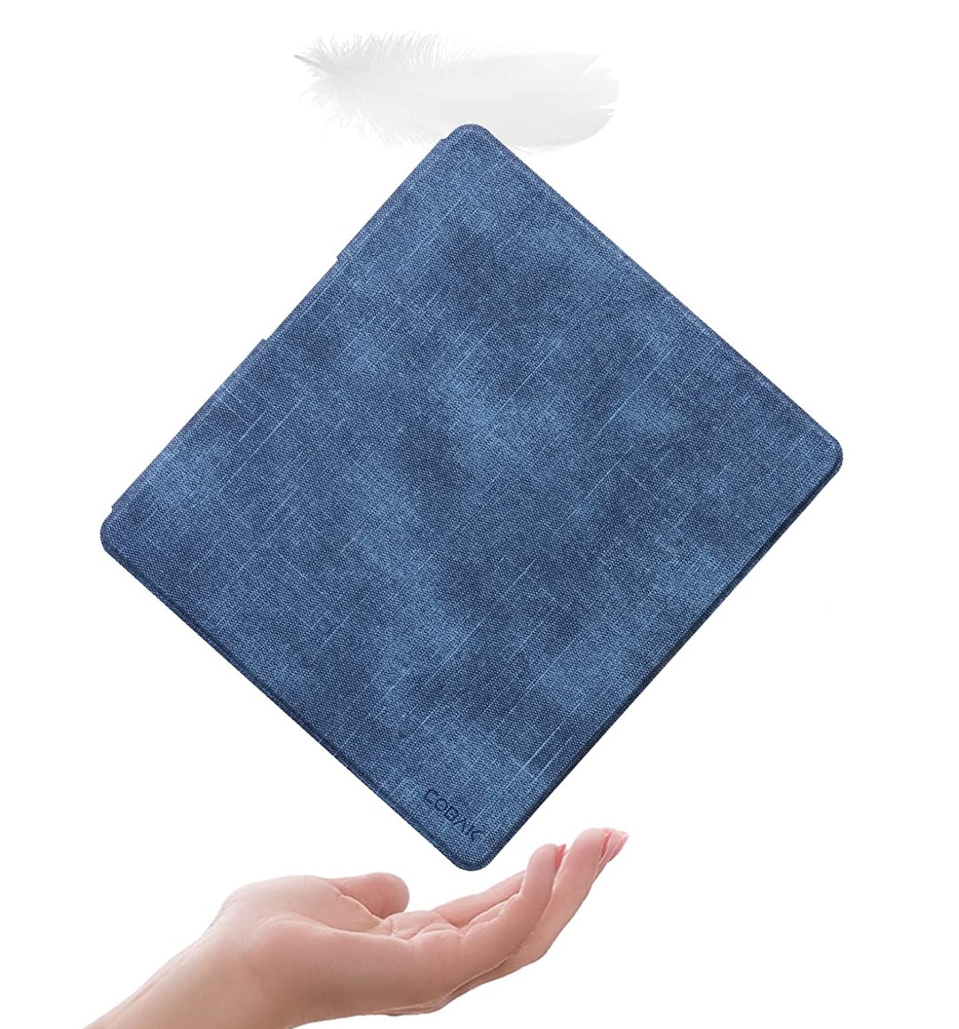 Denim slim case for Kindle Scribe with pen holder