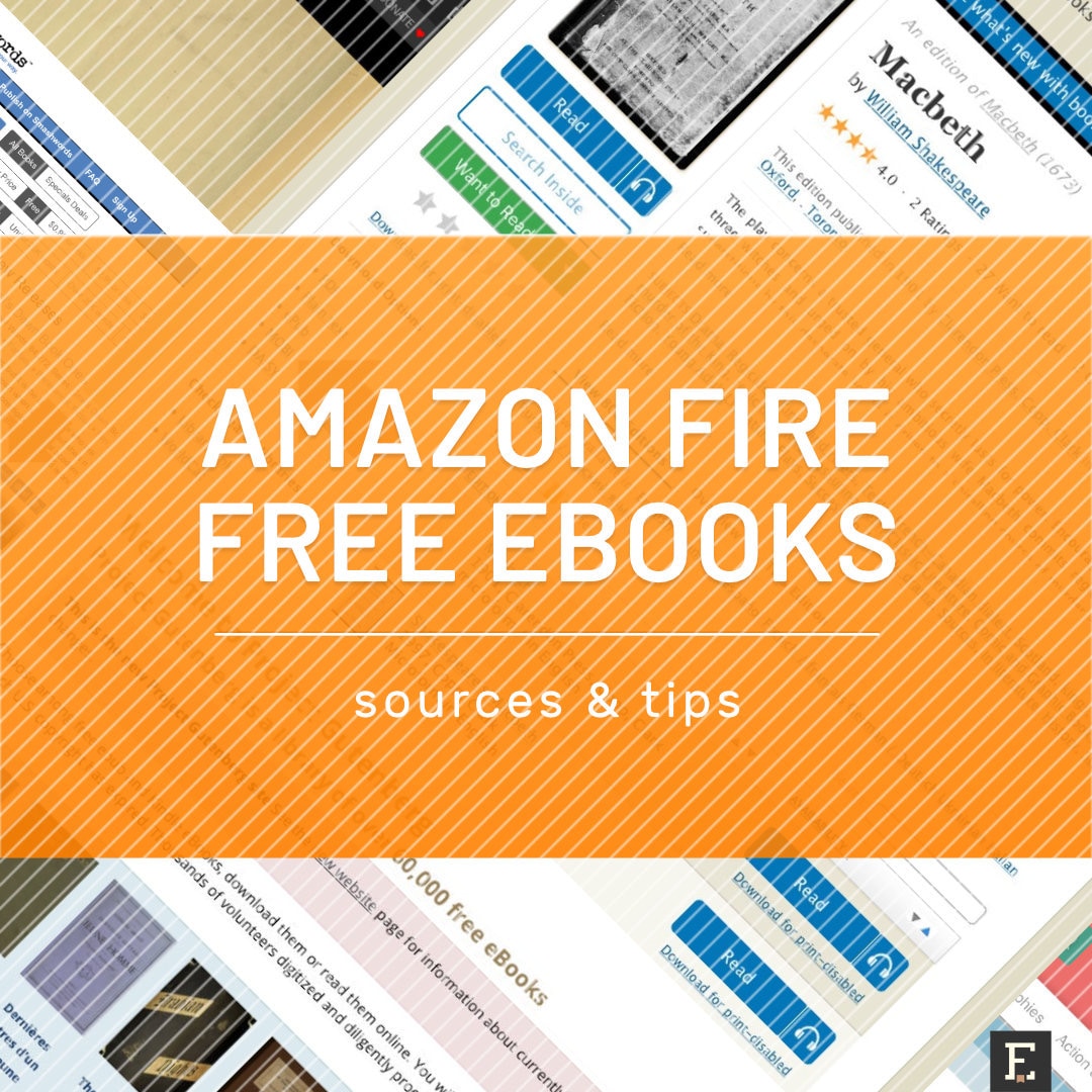 Free ebooks for Amazon Fire tablets