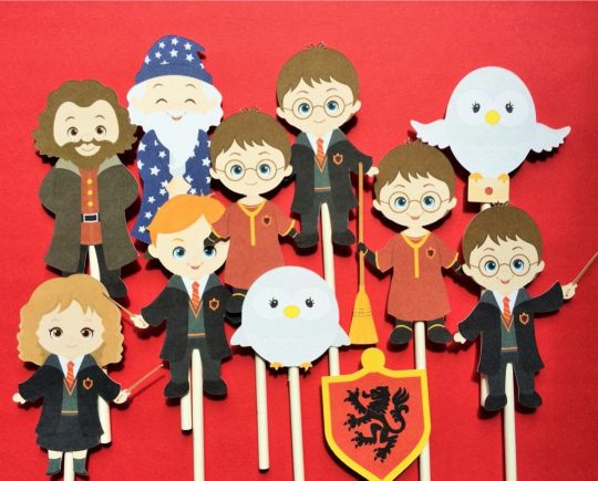 Harry Potter cupcake toppers - best gifts for wizards