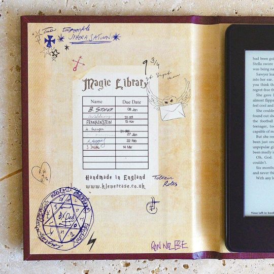 Harry Potter Kindle case - inside