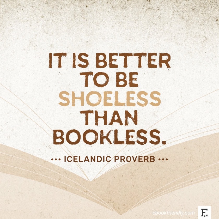 Icelandic Proverb - best quotes on the importance of books