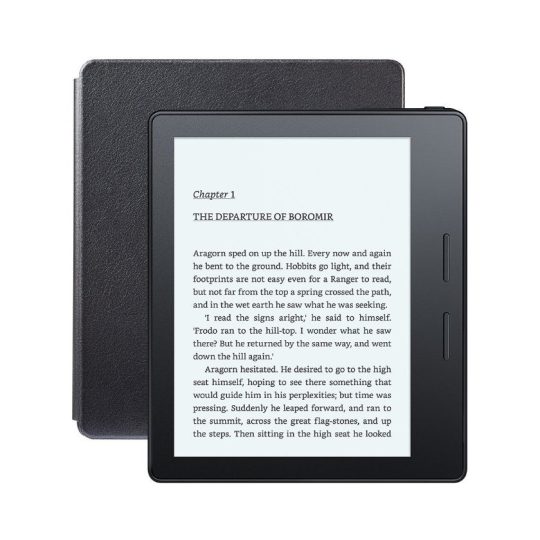 Kindle Oasis - front and back