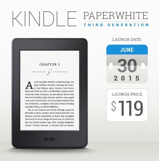 Kindle Paperwhite 2015