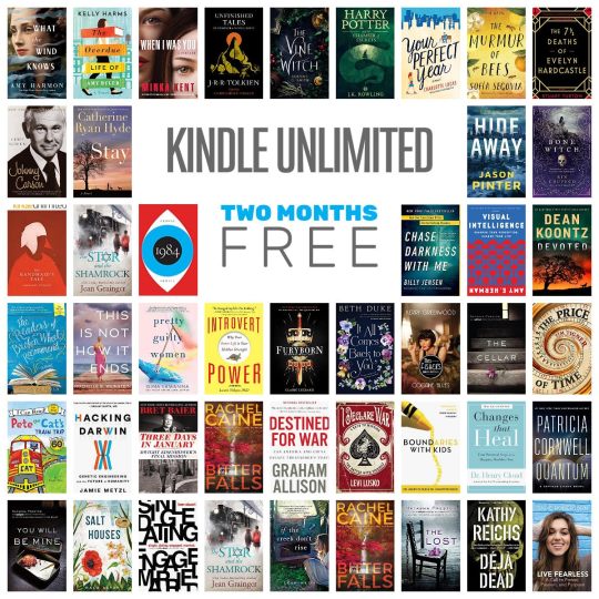 Kindle Unlimited two months free