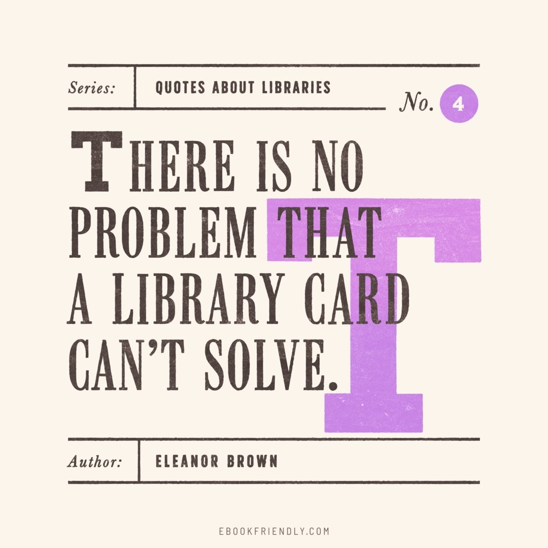 Library quote by Eleanor Brown