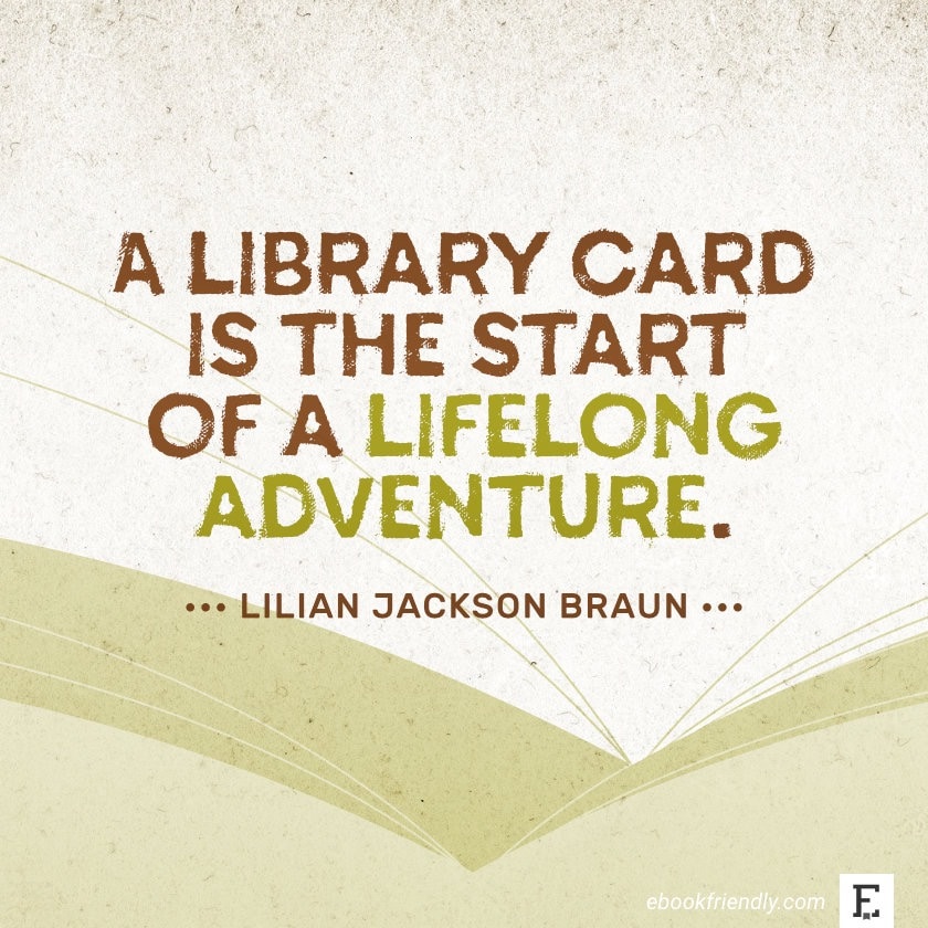 Lilian Jackson Braun - best quotes on the importance of libraries