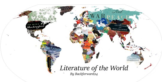 Literary map of the world: one country - one book