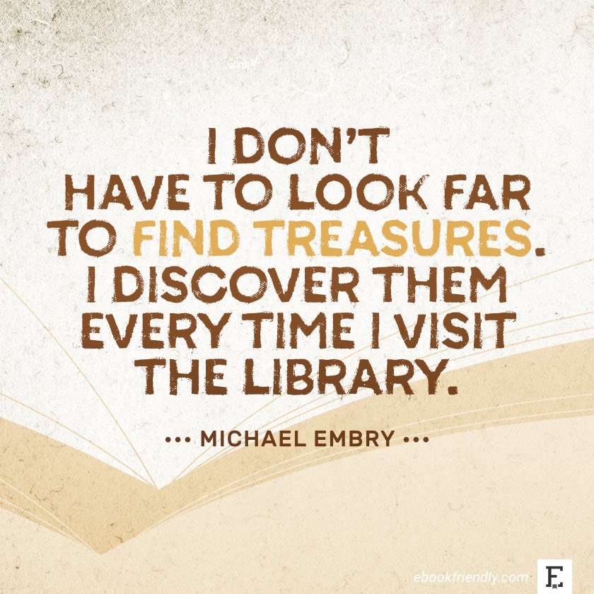 Michael Embry - best quotes on the importance of libraries