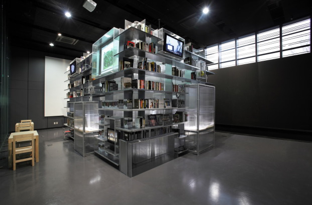 Nam June Paik #Library "redefines the relationship between library users and information"