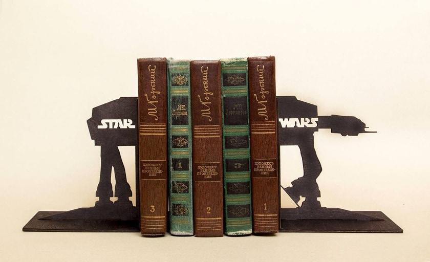 Nerdy Star Wars Heavy Assault Walker bookends